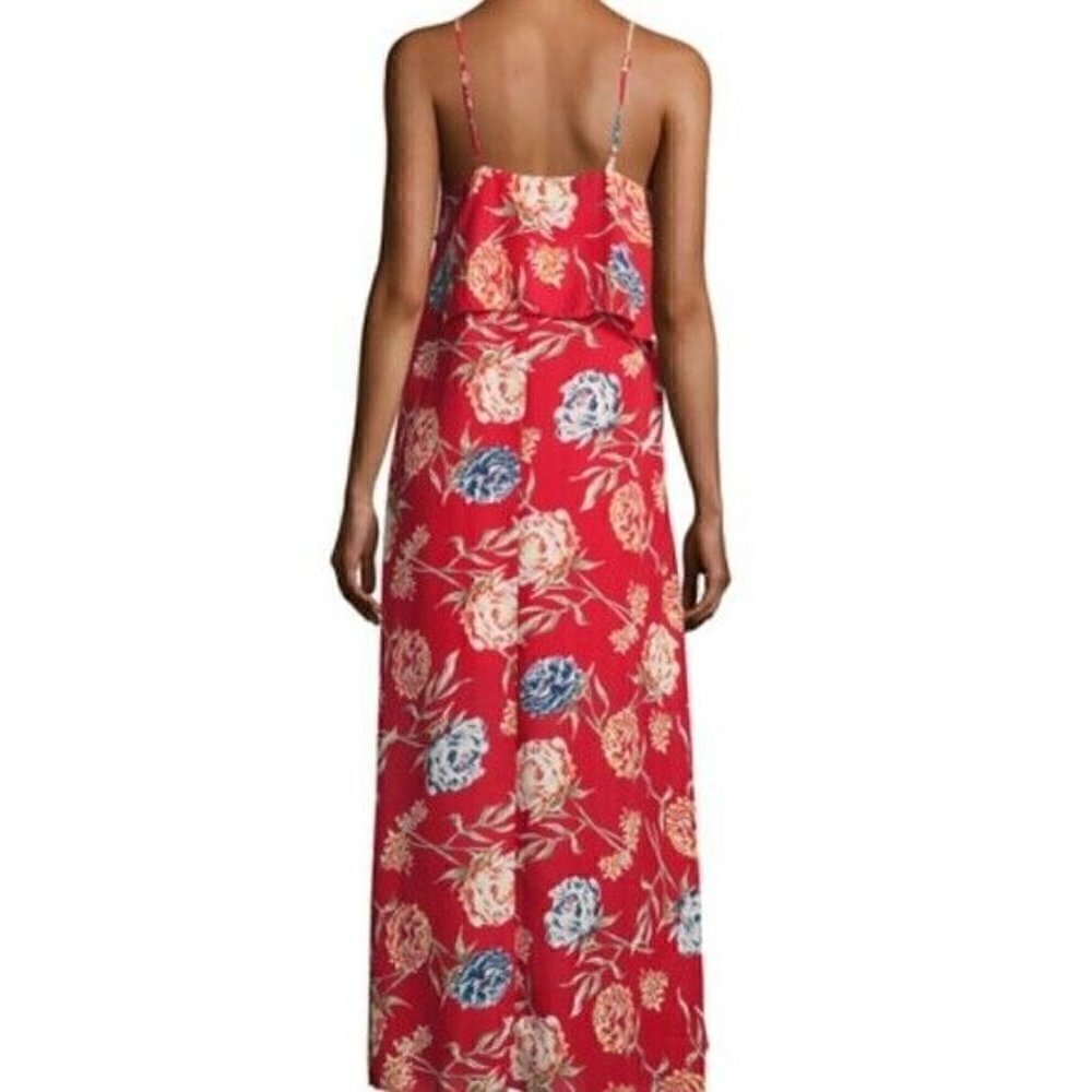 Romeo & Juliet Couture Chiffon Maxi Dress w Popover Dress Size M - Picture 4 of 11